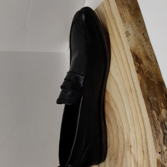 Stacy Adams Men's Black Leather Loafers, Size 10.5 M - Picture 8 of 11